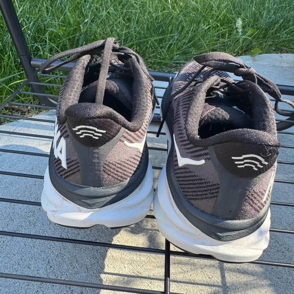 HOKA Black and White Running Shoes - Picture 4 of 6